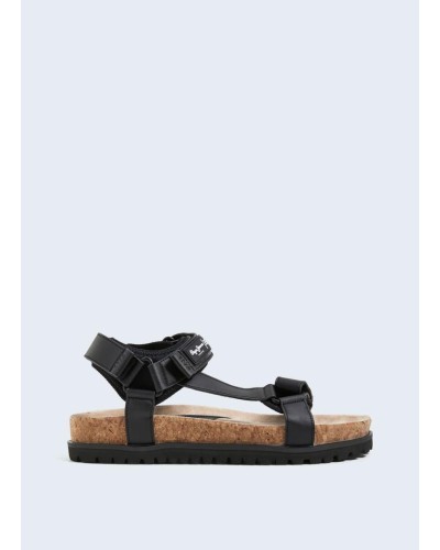 SANDALIA URBAN SANDAL CORK 70% POLIURETANO 30% POLIÉSTER BLACK