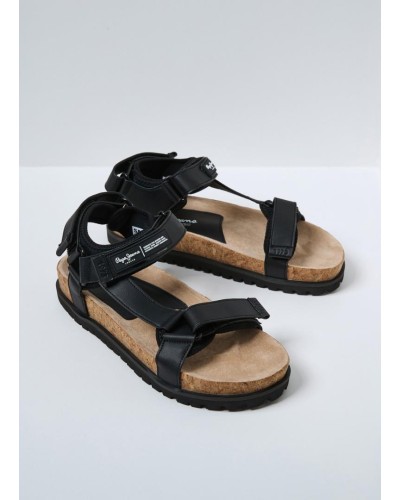 SANDALIA URBAN SANDAL CORK 70% POLIURETANO 30% POLIÉSTER BLACK