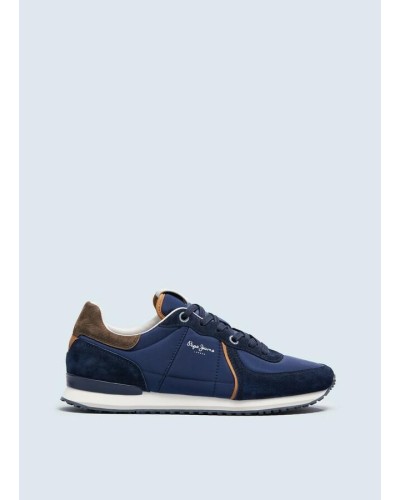 DEPORTIVO TINKER CITY SMART 50% PIG SUEDE LTHR 45% POLYAMIDE NYLON 5% POLYURETHANE NAVY