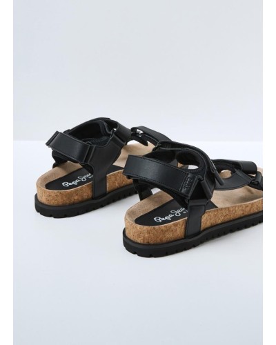 SANDALIA URBAN SANDAL CORK 70% POLIURETANO 30% POLIÉSTER BLACK