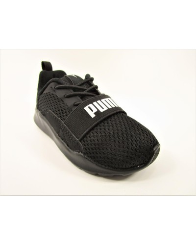 DEPORTIVO PUMA WIRED AC INF MESH PUMA BLACK-PUMA WHITE CORDONES