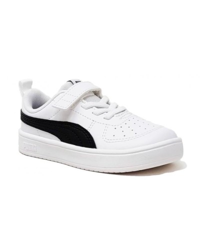 DEPORTIVO PUMA RICKIE AC INFANT C/O BLANCO/NEGRO