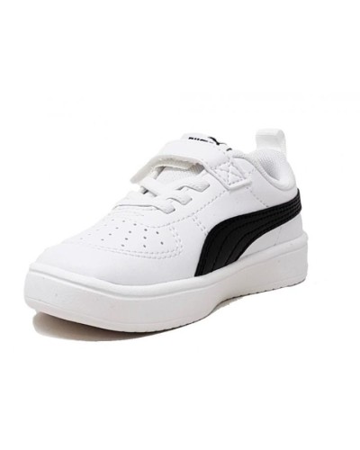 DEPORTIVO PUMA RICKIE AC INFANT C/O BLANCO/NEGRO