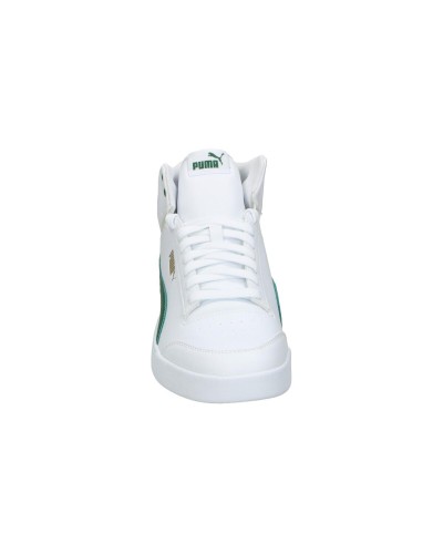 DEPORTIVO PUMA SHUFFLE MID SP23 BLANCO/VERDE