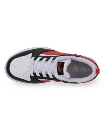 DEPORTIVO PUMA REBOUND V6 LO AC PS BLANCO/ROJO/NEGRO