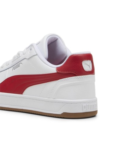 DEPORTIVO PUMA CAVEN 2.0 LUX BLANCO / ROJO