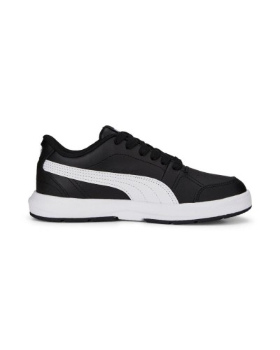 DEPORTIVO PUMA EVOLVE COURT JR NEGRO / BLANCO / ORO