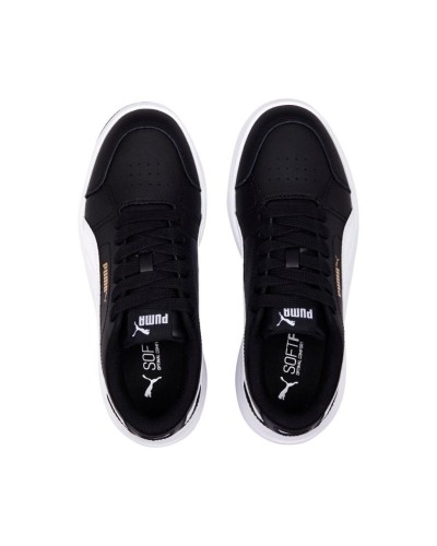 DEPORTIVO PUMA EVOLVE COURT JR NEGRO / BLANCO / ORO