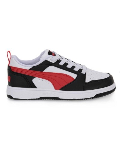 DEPORTIVO PUMA REBOUND V6 LO AC PS BLANCO/ROJO/NEGRO