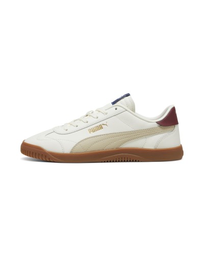 DEPORTIVO PUMA CLUB 5V5 BEIGE / ROJO / AZUL