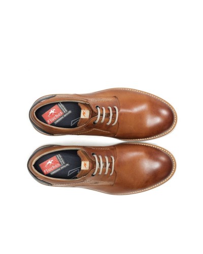 ZAPATO CASUAL CORDONES YORK CUERO