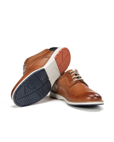 ZAPATO CASUAL CORDONES YORK CUERO