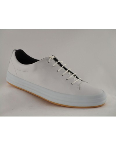 SNEAKER HOOPS PIEL BLANCO CORDONES