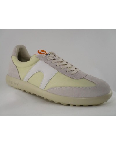 PELOTAS XLF PIEL/TEXTIL BLANCO/CREMA CORDONES