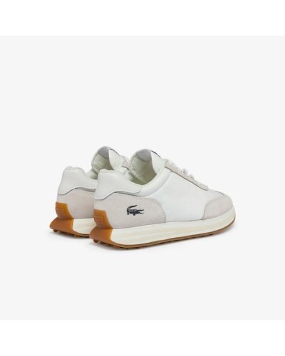 DEPORTIVO WOMENS LACOSTE L-SPIN TEXTILE SNEAKERS WHITE / WHITE