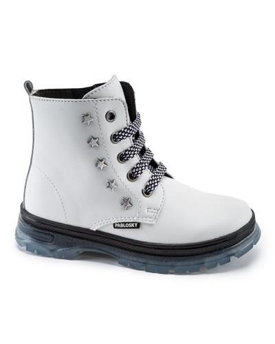 BOTIN PIEL LEADER-TECH BLANCO