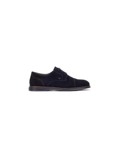 ZAPATO PIEL SERRAJE DUOMO DARKBLUE