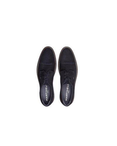 ZAPATO PIEL SERRAJE DUOMO DARKBLUE