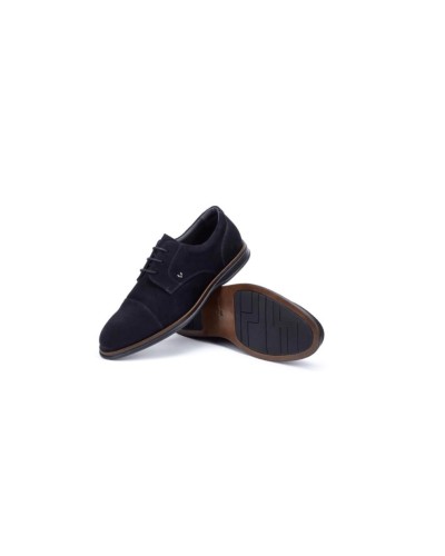 ZAPATO PIEL SERRAJE DUOMO DARKBLUE