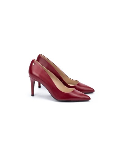 ZAPATO SALON PIEL TACON ALTO THELMA RIOJA