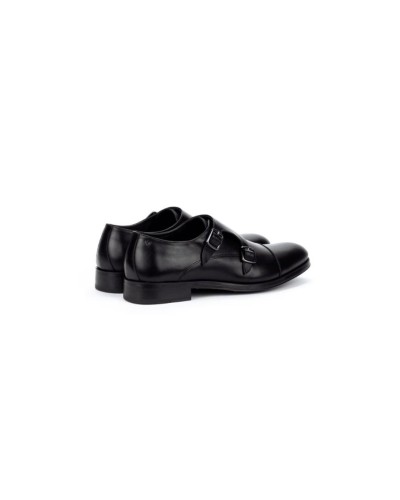 ZAPATO MODELO EMPIRE PIEL DETALLES HEBILLAS COLOR BLACK