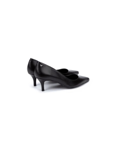 ZAPATO SALON PIEL TACON BAJO FONTAINE BLACK