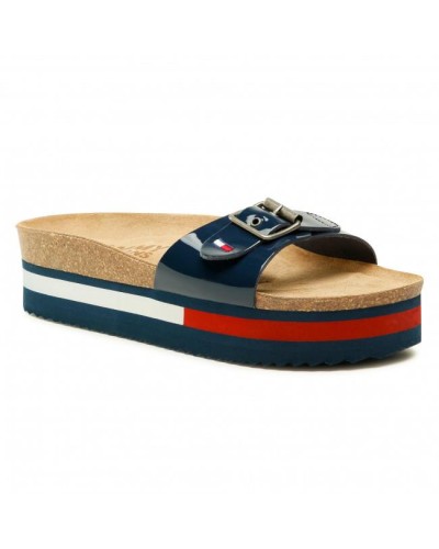 SANDALIA FLAG OUTSOLE MULE TWILIGHT NAVY