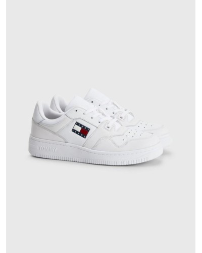 DEPORTIVO TOMMY JEANS RETRO BASKET WMN ESS WHITE