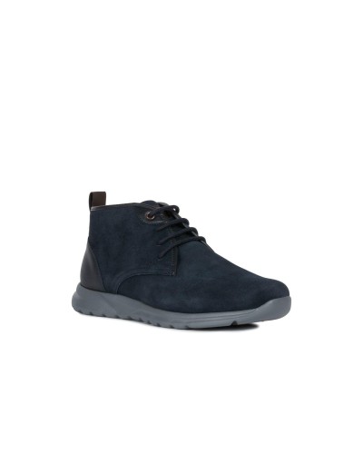 BOTIN U DAMIAN C PIEL NOBUCK/MATERIAL NAVY