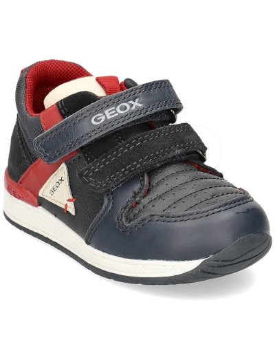 DEPORTIVO ABOTINADO B RISHON BOY PIEL/MATERIAL NAVY/DK RED