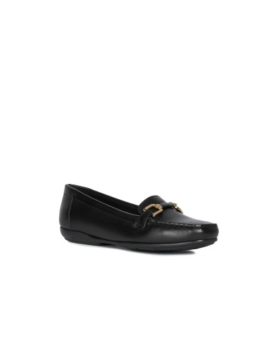 MOCASIN D ANNYTAH MOC A PIEL/MATERIAL BLACK