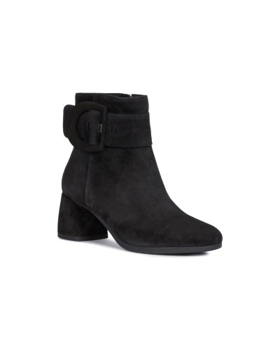 BOTIN D CALINDA MID.A. PIEL/MATERIAL BLACK