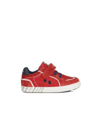 ADEPORTIVADO B KILWI B.B CUERO/ANTE/TEXTIL ROJO/MARINO VELCRO/CORDONES ELASTICOS