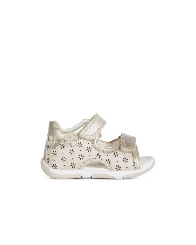 SANDALIA B S. TAPUZ G.A PIEL/SINTETICO BEIGE VELCROS