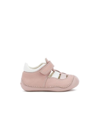 SANDALIA ADEPORTIVADA PREANDANTE B TUTIM G. A PIEL/SINTETICO PINK VELCRO