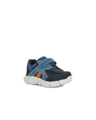 ADEPORTIVADO B FLEXYPER BOY C PIEL/TEXTIL DARK BLUE/NAVY