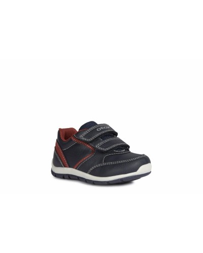 ADEPORTIVADO B HEIRA BOY A PIEL/SINTETICO NAVY/DARK RED