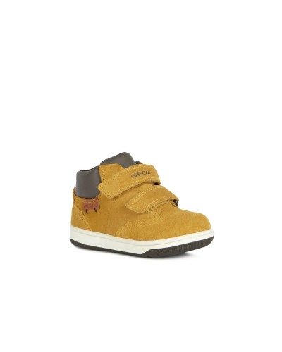 BOTIN B NEW FLICK BOY A. PIEL/SINTETICO YELLOW/COFFEE