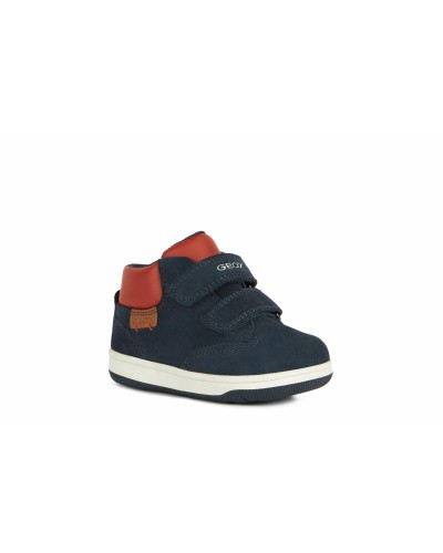 BOTIN B NEW FLICK BOY C. PIEL/SINTETICO NAVY/RED