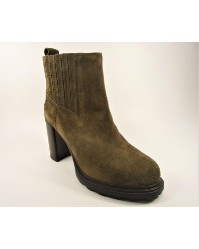 BOTA TACON D SALICE HIGH B PIEL/SINTETICO OLIVE