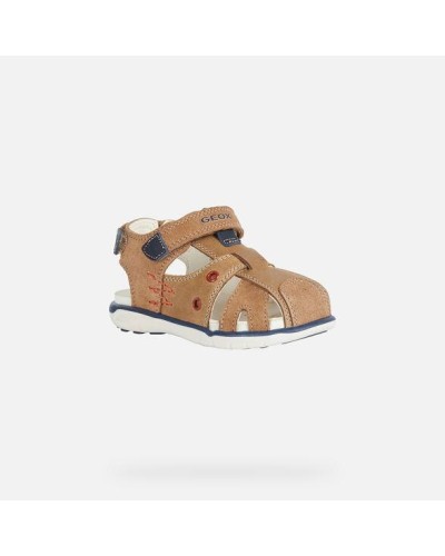 SANDALIA B SANDAL DELHI BOY B PIEL/SINTETICO CARAMEL