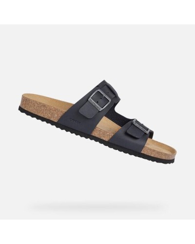 SANDALIA U SANDAL GHITA B PIEL/SINTETICO NAVY