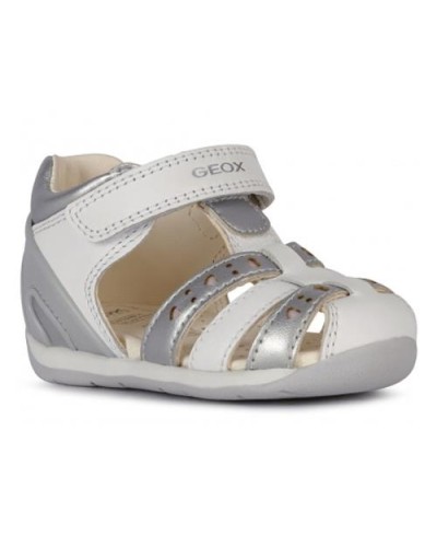 SANDALIA B EACH GIRL D PIEL/SINTETICO WHITE/SILVER