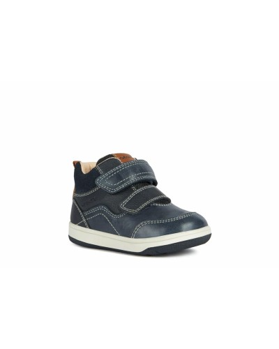 BOTIN B NEW FLICK BOY A PIEL/SINTETICO NAVY