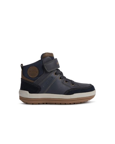 BOTA J CHARZ B.BABX A MATERIAL SINTETICO NAVY/LT BROWN