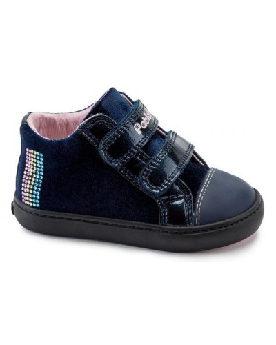 BOTIN TERCIOPELO NAVY