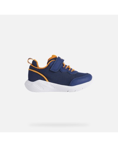 DEPORTIVO CASUAL SPORT B SPRINTYE B. E 75% MALLA NYLON 25% SINTÉTICO PISO SMEVA NAVY/ORANGE