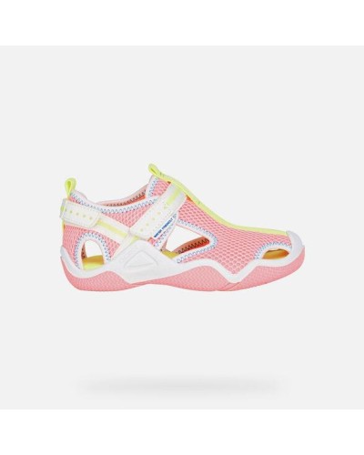 SANDALIA AGUA J WADER GIRL A TEJIDO/SINTETICO FLUOR FUCSIA/WHITE