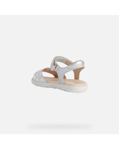 SANDALIA CASUAL SPORT J S. HAITI G.A 37% PIEL 63% SINTÉTICO WHITE/SILVER