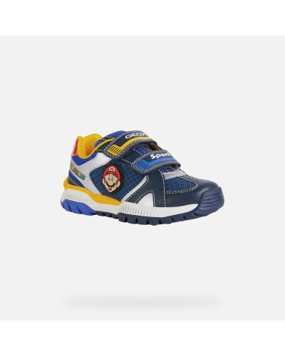 ADEPORTIVADO SUPER MARIO J TUONO BOY A MESH+ECOP BOT JUNIOR SNEAKERS 60% Sintético 40% Tejido SUELA GOMA NAVY/ROYAL